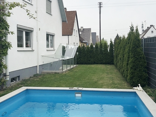 Garten mit Pool - Großes, ruhig gelegenes 2-FH in A.-Bärenkeller für die Großfamilie od. Selbstbezug mit Vermietung