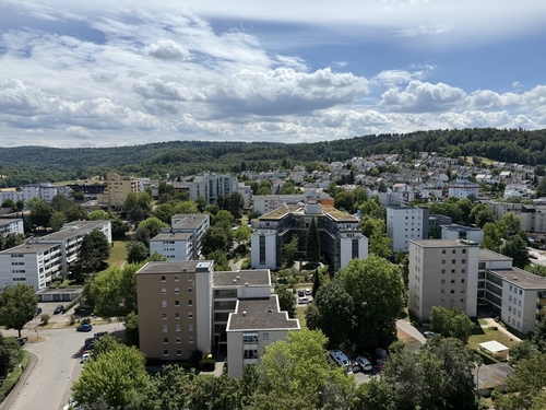 Ausblick - 'Wohnen mit Aussicht – großzügige 4,5-Zimmer-Wohnung mit zwei Balkonen in Winnenden'