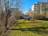 Blick vom Balkon - 'Aufzug, Balkon & Stellplatz – gepflegte 1-Zi.-Wohnung am grünen Stadtrand von Stuttgart-Botnang'