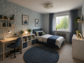 Kinderzimmer II KI-Bild - 