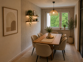 Esszimer KI-Bild - 4.5 Zimmer 4.5 Zimmerwohnung in Stuttgart / Hoffeld
