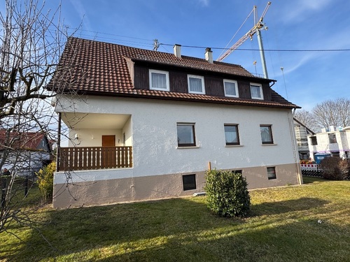 Ansicht Süd - 6 Zimmer Zweifamilienhaus in Böblingen / Dagersheim