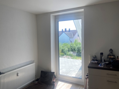 Wohnen-Essen Teilansicht - 2 Zimmer 2- Zimmerwohnung zum Kaufen in Thannhausen