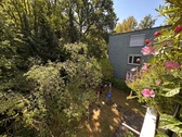 Balkon mit Blick in Grüne - 