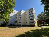 Ansicht Südwest - 'Solide Kapitalanlage - Vermietete 2-Zi.-Hochparterre ETW in guter Lage von Stuttgart-Möhringen'