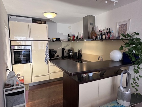 Küche mit Theke - 2.5 Zimmer 2.5 Zimmerwohnung in Stuttgart