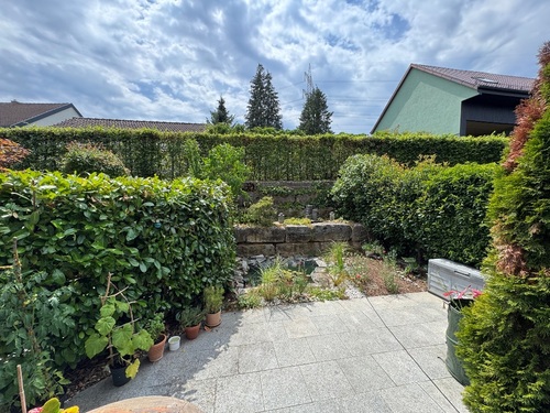 Terrasse - Willkommen auf der Sonnenseite des Lebens - Außergewöhnliche Maisonette in Ortsrandlage von Remseck