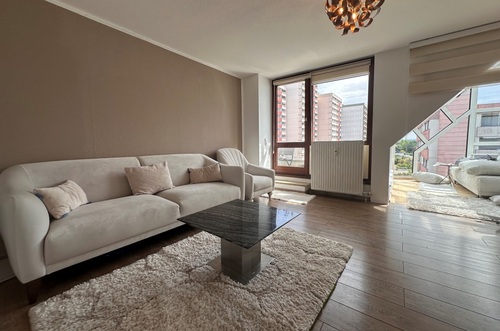 Studio mit Blick zum Balkon - 