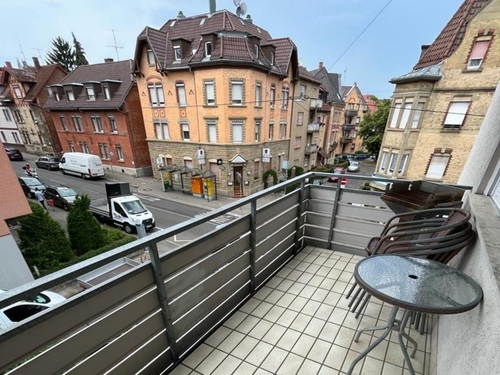 Balkon - 'Gute Kapitalanlage - 1-Zi.-Wohnung in Stuttgart-Ost'
