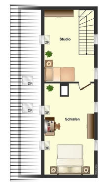 Dachgeschoß - 