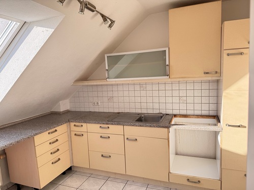 Küche - Maisonettenwohnung mit 89,36 m&sup2; in Stuttgart / Möhringen zum Kaufen