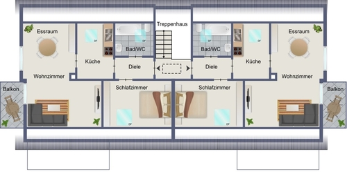 Dachgeschoss - 