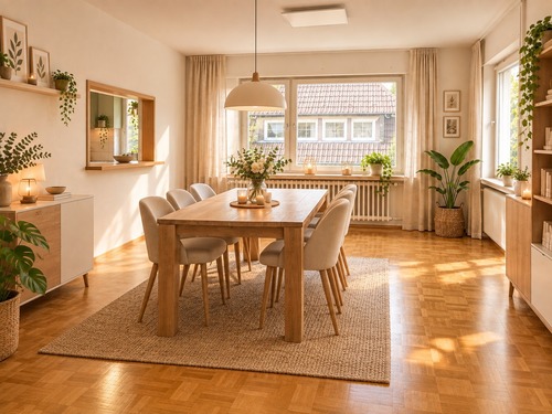 Esszimmer KI-generiert - 2.5 Zimmer Etagenwohnung in Siegburg