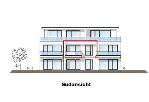 Foto - Wohnung zum Kaufen in Paderborn 303.900,00 € 63.25 m²