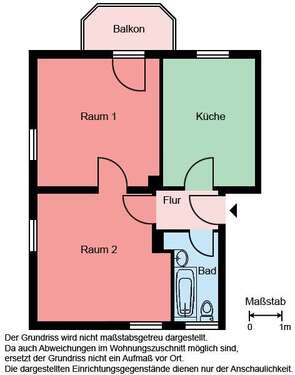 Foto - Wohnung zum Mieten in Castrop-Rauxel 409,00 € 46.11 m²