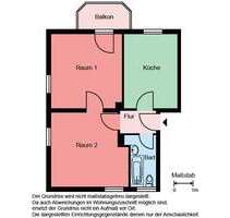Wohnung zum Mieten in Castrop-Rauxel 409,00 € 46.11 m²