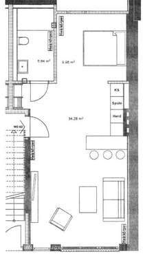 Foto - Wohnung zum Mieten in Wesseling 800,00 € 49.88 m²