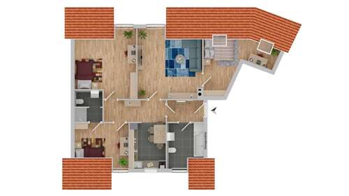 Foto - Wohnung zum Kaufen in Zella-Mehlis 135.000,00 € 92 m²