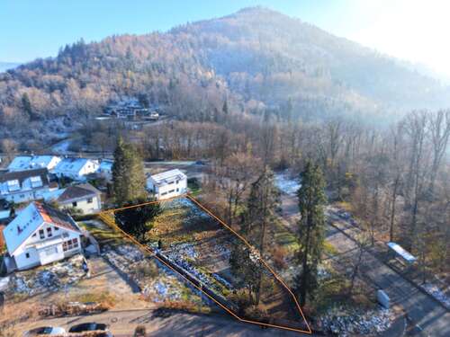 Foto - Grundstück zu verkaufen in Baden-Baden Ebersteinburg 599.000,00 € 1059 m²