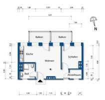 Wohnung zum Kaufen in Hamburg 495.000,00 € 54.75 m²