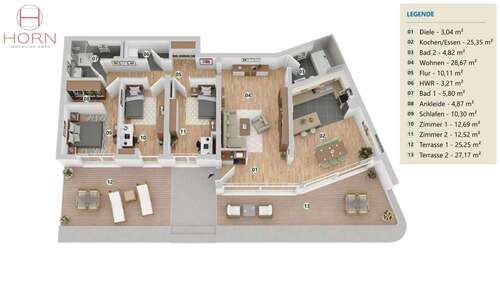 Foto - Wohnung zum Kaufen in Bad Soden am Taunus 699.000,00 € 147.59 m²