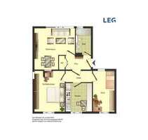 Wohnung zum Mieten in Remscheid 519,00 € 69.35 m²