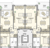Wohnung zum Mieten in Bochum 407,00 € 55 m²