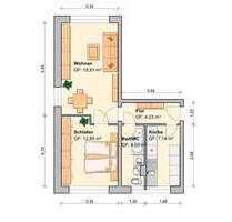 Wohnung zum Mieten in Werdau 234,00 € 46.63 m²