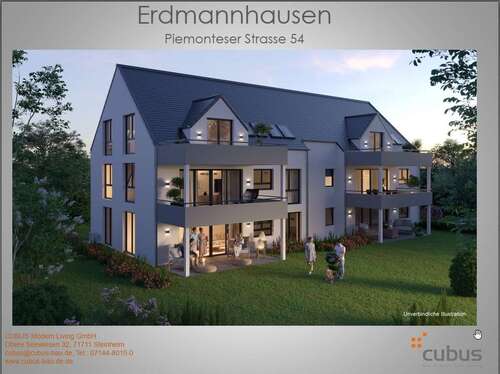 Foto - Wohnung zum Kaufen in Erdmannhausen 578.000,00 € 97 m²