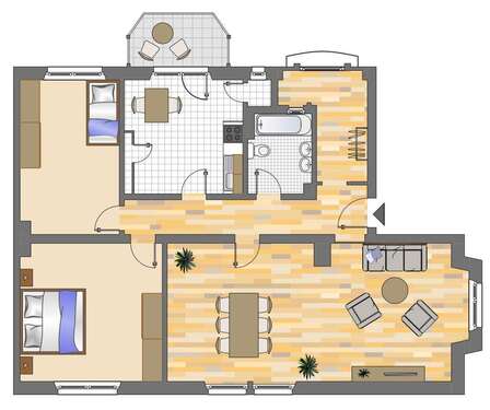 Foto - Wohnung zum Mieten in Dortmund 939,00 € 102.52 m²