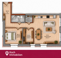 Wohnung zum Kaufen in Aachen 389.000,00 € 79.55 m²