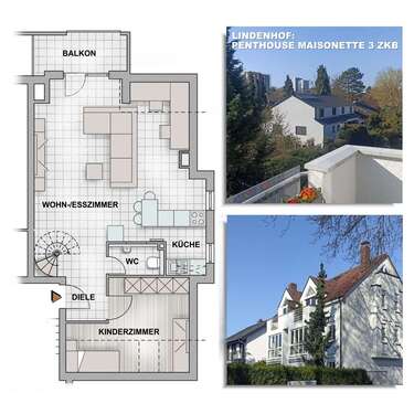 Foto - Wohnung zum Kaufen in Mannheim 370.000,00 € 72 m²