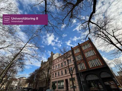 Foto - Wohnung zum Mieten in Halle 525,00 € 56.85 m²