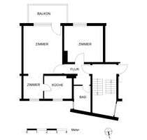 Wohnung zum Mieten in Bremerhaven 349,00 € 52.52 m²