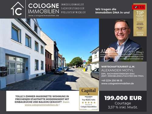 Foto - Wohnung zum Kaufen in Frechen 199.000,00 € 64 m²