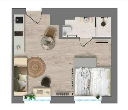 Foto - Wohnen auf Zeit in Aachen 1.345,00 €