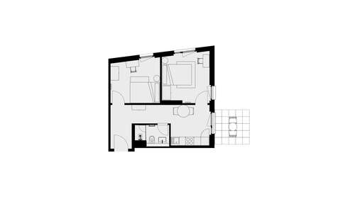 Foto - WG-Zimmer in Leipzig 535,00 € 11 m²