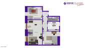Wohnung zum Mieten in Wuppertal Arrenberg 695,00 € 90 m² - Wuppertal / Arrenberg
