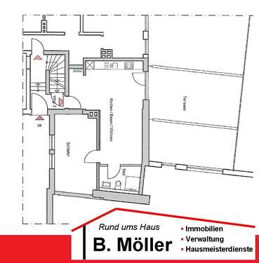 Foto - Wohnung zum Mieten in Bielefeld 630,00 € 57 m²
