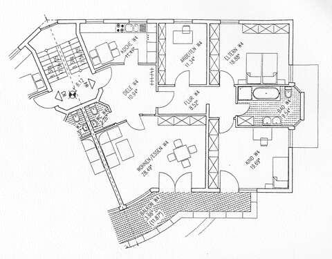 Foto - Wohnung zum Mieten in Bielefeld 1.295,00 € 127 m²
