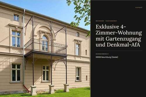 Foto - Wohnung zum Kaufen in Naumburg(Saale) 440.000,00 € 112 m²