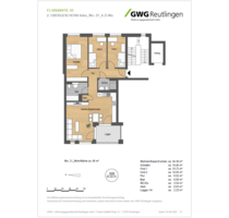 Wohnung zum Mieten in Metzingen 1.140,00 € 95 m²
