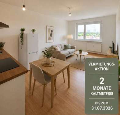 Foto - Wohnung zum Mieten in Rötha 425,00 € 58 m²