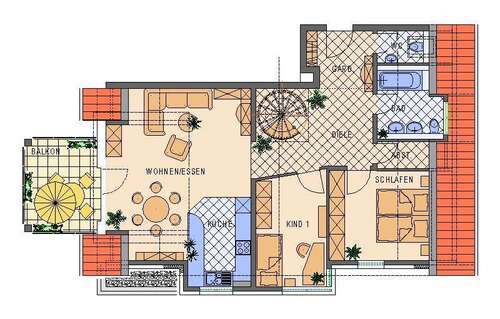 Foto - Wohnung zum Mieten in Herrenberg 1.510,00 € 112 m²