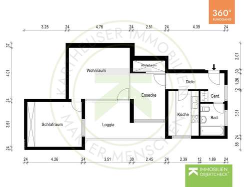 Foto - Wohnung zum Kaufen in Mettmann 157.500,00 € 70 m²