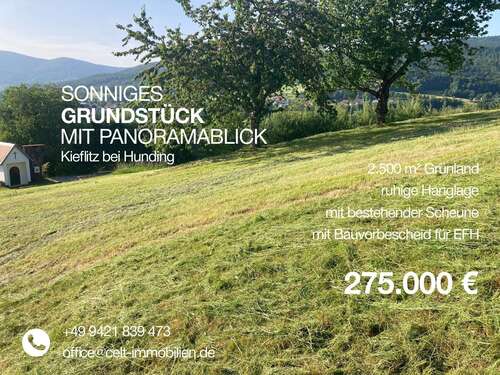 Foto - Grundstück zu verkaufen in Hunding 275.000,00 € 2500 m²