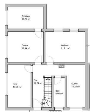 Foto - Wohnung zum Mieten in Petershagen 1.650,00 € 105 m²