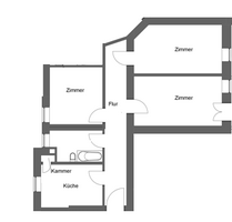 Wohnung zum Mieten in Berlin 1.729,00 € 91 m²