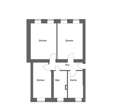 Foto - Wohnung zum Mieten in Berlin 1.545,00 € 81.3 m²
