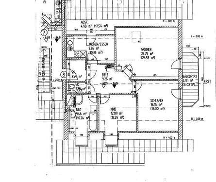 Foto - Wohnung zum Mieten in Salzweg 740,00 € 92.5 m²